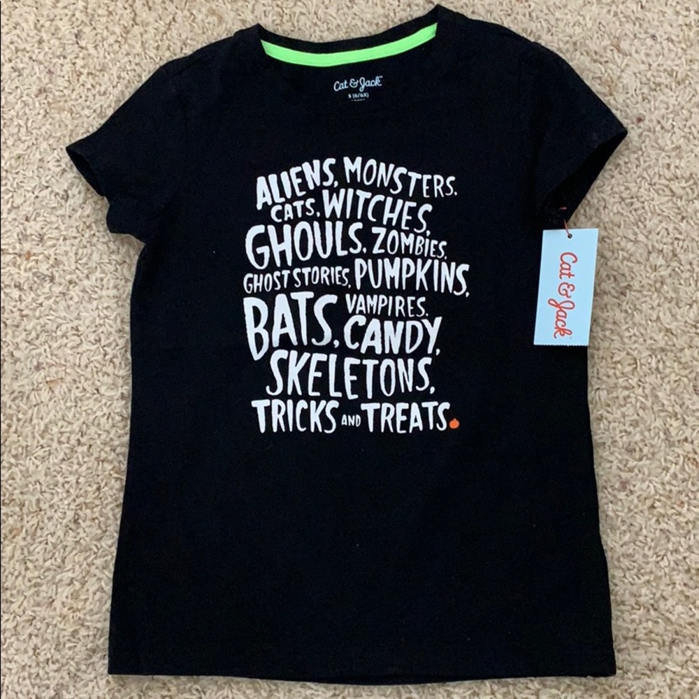 NWT Halloween short sleeve T-shirt for kids